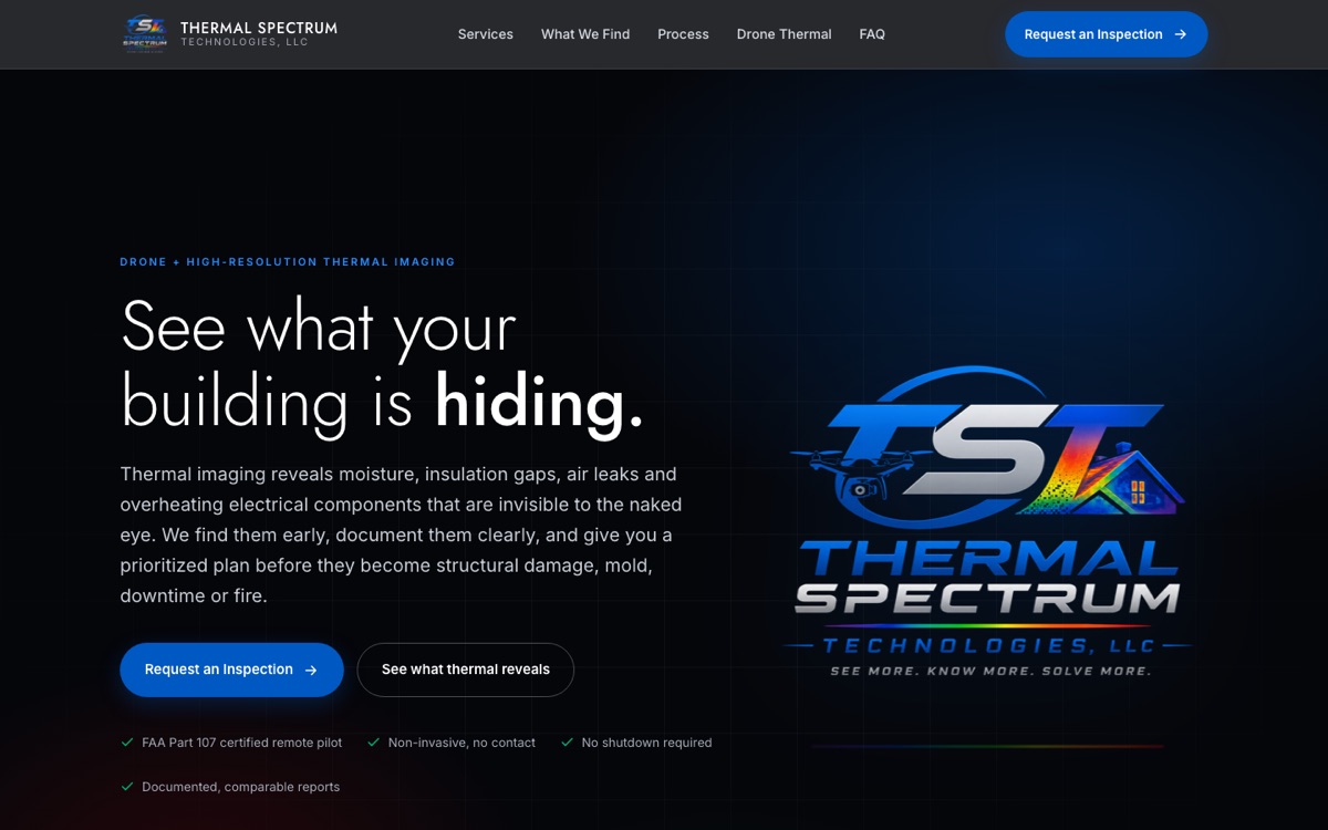 Thermal Spectrum Technologies — screenshot