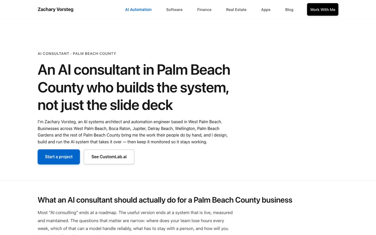 Entity-structured presence — screenshot
